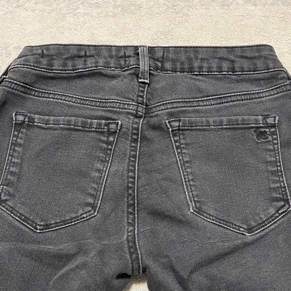 EUC Women’s Size 25 Jessica Simpson Kiss Me Super Skinny Jeans With Fringed Legs - Picture 10 of 12